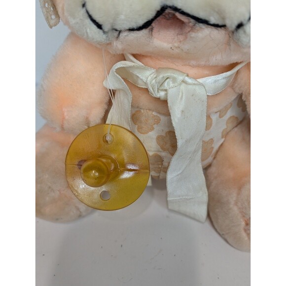 Vintage Dakin Garfield 1978/1981 11 Vtg 1978-81 Dakin Baby Garfield Blue & Orange Babykins Plush Binky 9” Rare Set 2 main image 1